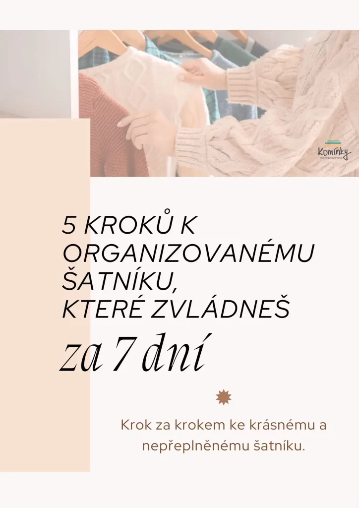 Living lab - Ebook - 5 kroků k organizování šatníku